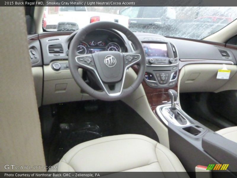 Smokey Gray Metallic / Light Neutral/Cocoa Accents 2015 Buick Regal FWD