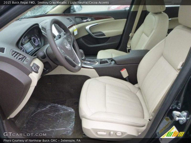 Front Seat of 2015 Regal FWD