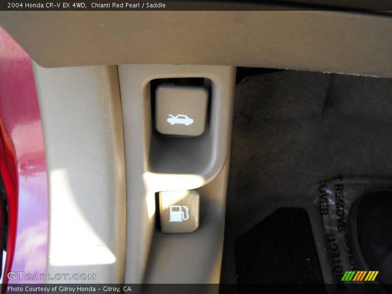 Chianti Red Pearl / Saddle 2004 Honda CR-V EX 4WD
