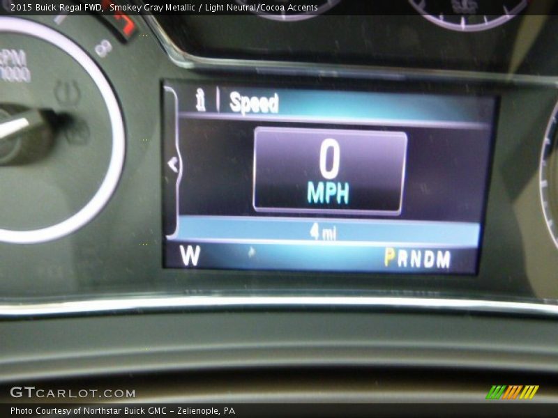 Smokey Gray Metallic / Light Neutral/Cocoa Accents 2015 Buick Regal FWD