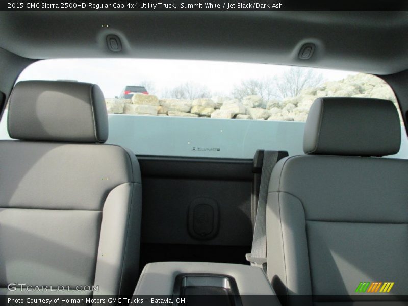 Summit White / Jet Black/Dark Ash 2015 GMC Sierra 2500HD Regular Cab 4x4 Utility Truck