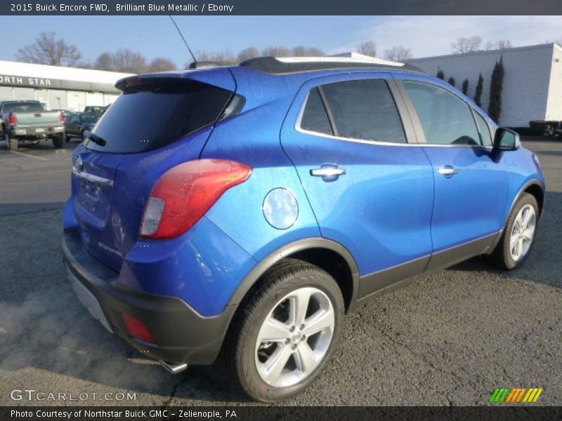 Brilliant Blue Metallic / Ebony 2015 Buick Encore FWD