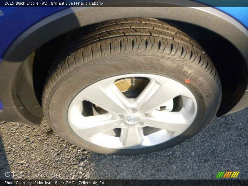 Brilliant Blue Metallic / Ebony 2015 Buick Encore FWD