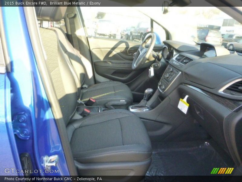 Brilliant Blue Metallic / Ebony 2015 Buick Encore FWD