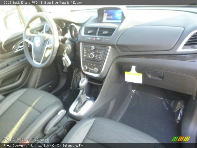 Brilliant Blue Metallic / Ebony 2015 Buick Encore FWD