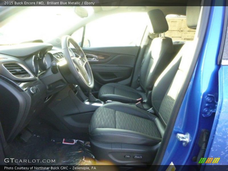 Brilliant Blue Metallic / Ebony 2015 Buick Encore FWD