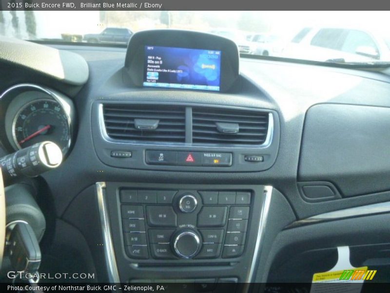 Brilliant Blue Metallic / Ebony 2015 Buick Encore FWD
