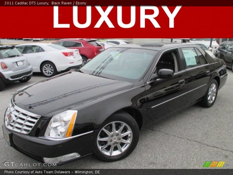 Black Raven / Ebony 2011 Cadillac DTS Luxury