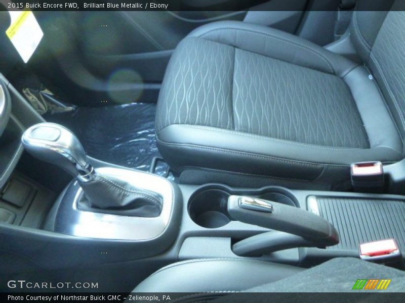 Brilliant Blue Metallic / Ebony 2015 Buick Encore FWD