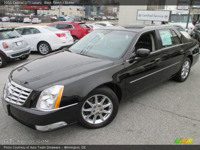 Black Raven / Ebony 2011 Cadillac DTS Luxury