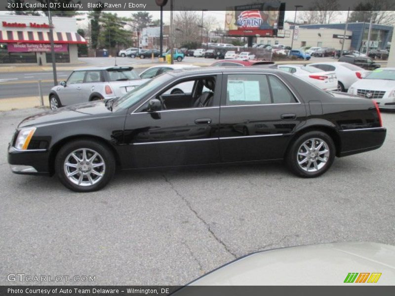 Black Raven / Ebony 2011 Cadillac DTS Luxury