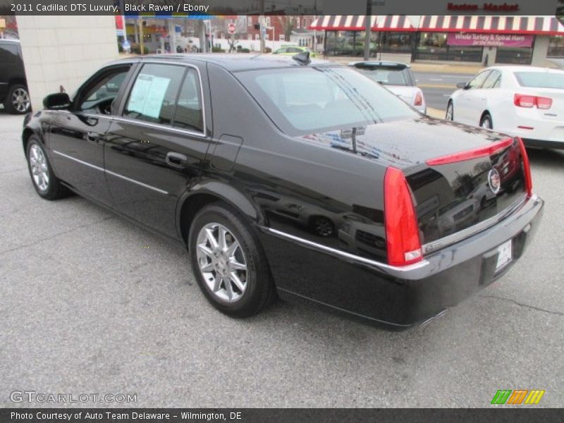 Black Raven / Ebony 2011 Cadillac DTS Luxury