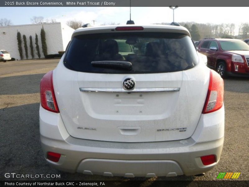 White Pearl Tricoat / Ebony 2015 Buick Encore Convenience