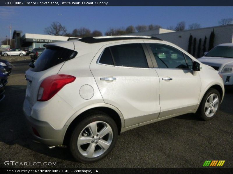 White Pearl Tricoat / Ebony 2015 Buick Encore Convenience