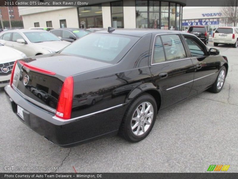 Black Raven / Ebony 2011 Cadillac DTS Luxury