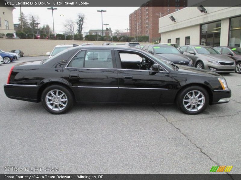 Black Raven / Ebony 2011 Cadillac DTS Luxury