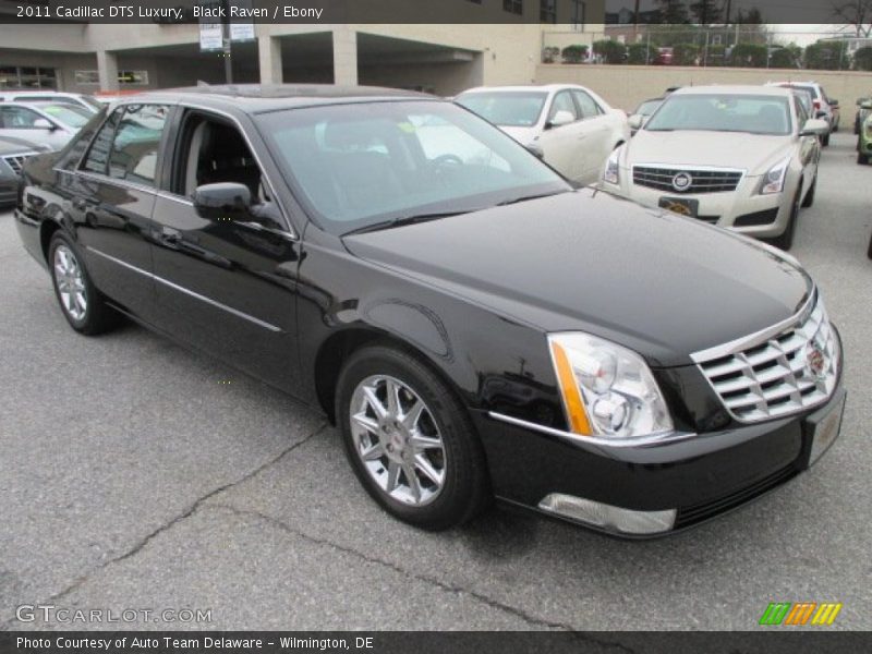 Black Raven / Ebony 2011 Cadillac DTS Luxury