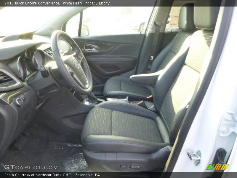White Pearl Tricoat / Ebony 2015 Buick Encore Convenience