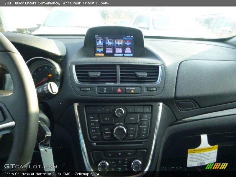White Pearl Tricoat / Ebony 2015 Buick Encore Convenience