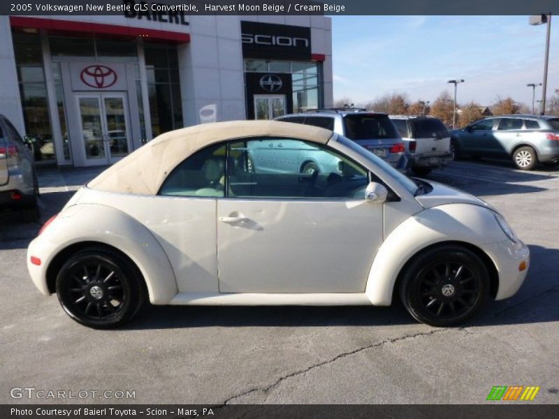 Harvest Moon Beige / Cream Beige 2005 Volkswagen New Beetle GLS Convertible