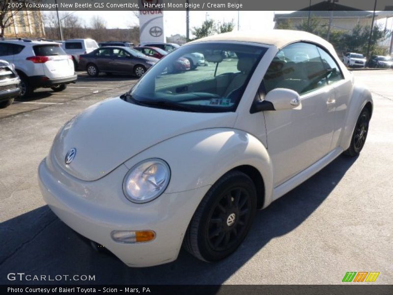 Harvest Moon Beige / Cream Beige 2005 Volkswagen New Beetle GLS Convertible