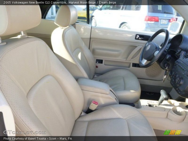Harvest Moon Beige / Cream Beige 2005 Volkswagen New Beetle GLS Convertible