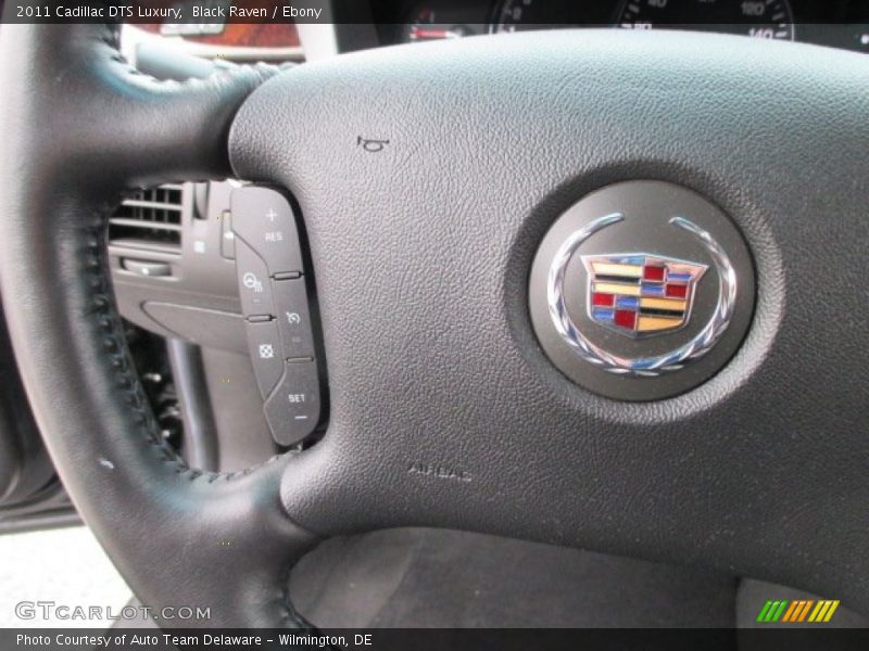 Black Raven / Ebony 2011 Cadillac DTS Luxury