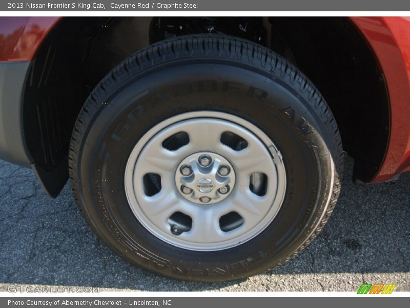 Cayenne Red / Graphite Steel 2013 Nissan Frontier S King Cab