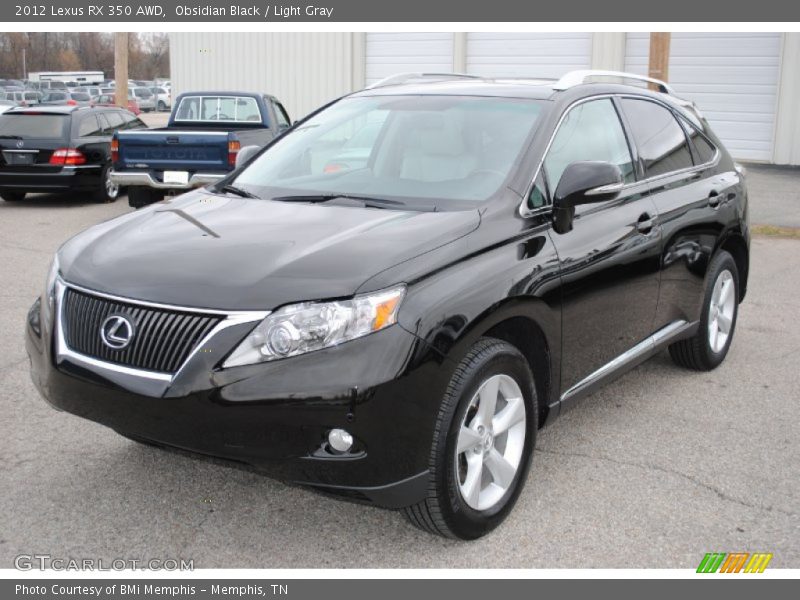 Front 3/4 View of 2012 RX 350 AWD