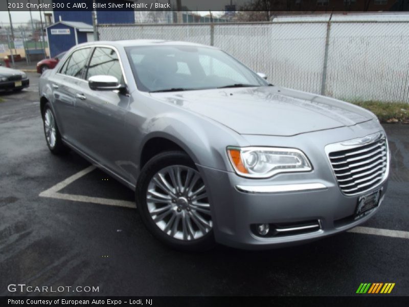 Billet Silver Metallic / Black 2013 Chrysler 300 C AWD