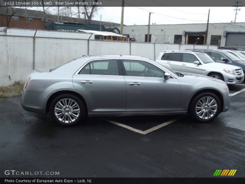 Billet Silver Metallic / Black 2013 Chrysler 300 C AWD