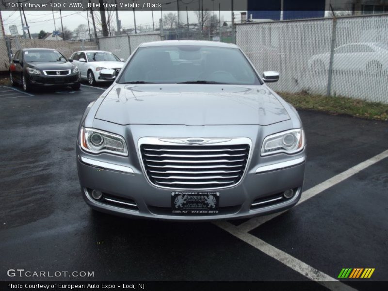 Billet Silver Metallic / Black 2013 Chrysler 300 C AWD