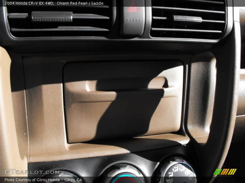 Chianti Red Pearl / Saddle 2004 Honda CR-V EX 4WD