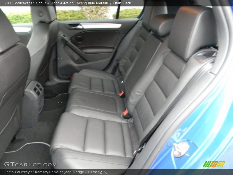 Rising Blue Metallic / Titan Black 2013 Volkswagen Golf R 4 Door 4Motion