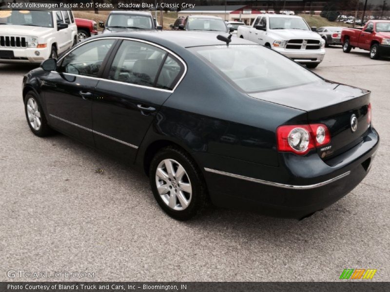 Shadow Blue / Classic Grey 2006 Volkswagen Passat 2.0T Sedan