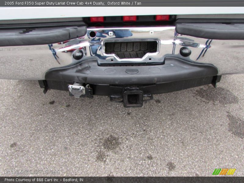 Oxford White / Tan 2005 Ford F350 Super Duty Lariat Crew Cab 4x4 Dually
