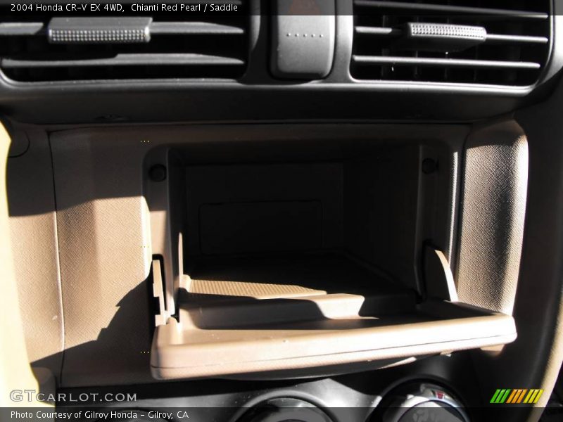 Chianti Red Pearl / Saddle 2004 Honda CR-V EX 4WD