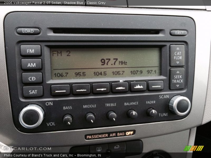 Shadow Blue / Classic Grey 2006 Volkswagen Passat 2.0T Sedan