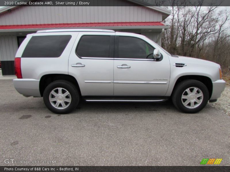 Silver Lining / Ebony 2010 Cadillac Escalade AWD