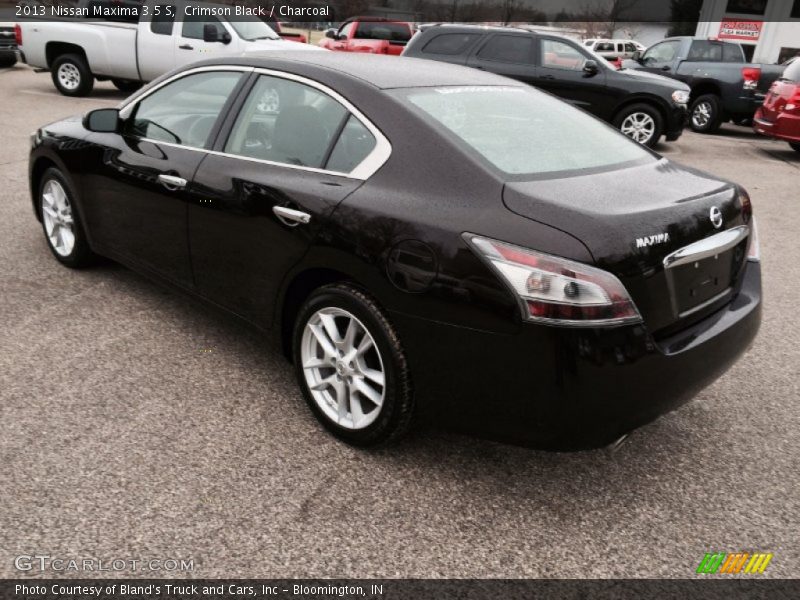Crimson Black / Charcoal 2013 Nissan Maxima 3.5 S