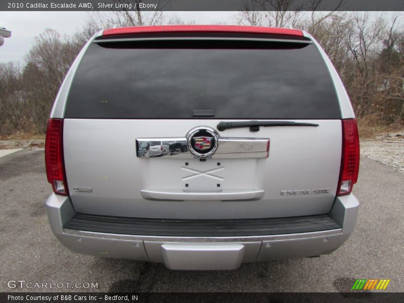 Silver Lining / Ebony 2010 Cadillac Escalade AWD