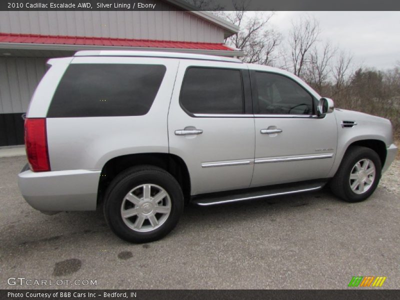 Silver Lining / Ebony 2010 Cadillac Escalade AWD