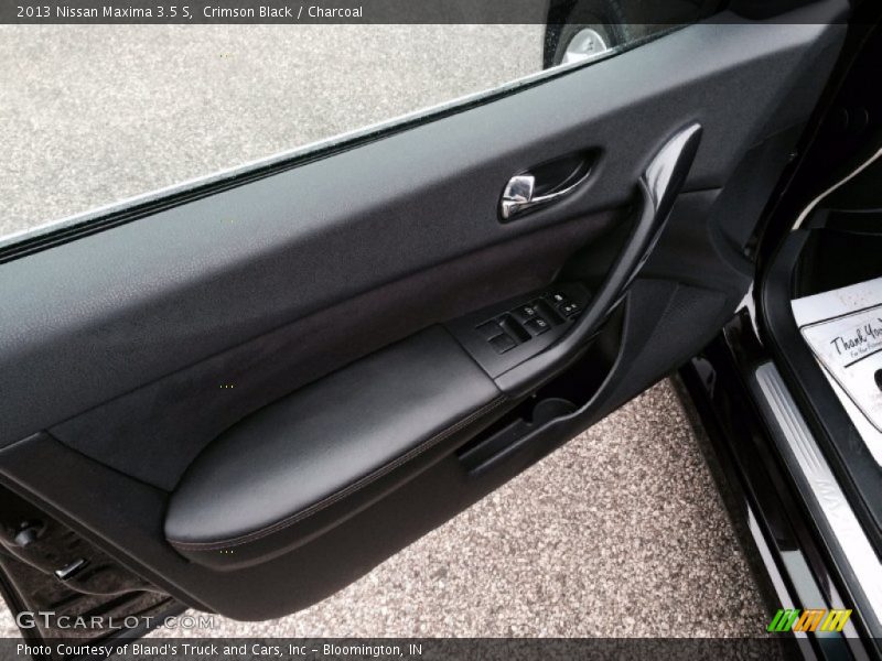 Crimson Black / Charcoal 2013 Nissan Maxima 3.5 S