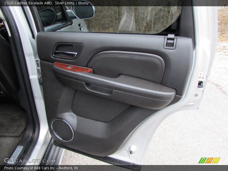 Silver Lining / Ebony 2010 Cadillac Escalade AWD