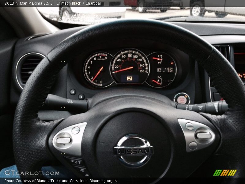 Crimson Black / Charcoal 2013 Nissan Maxima 3.5 S
