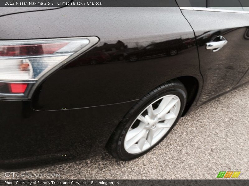 Crimson Black / Charcoal 2013 Nissan Maxima 3.5 S