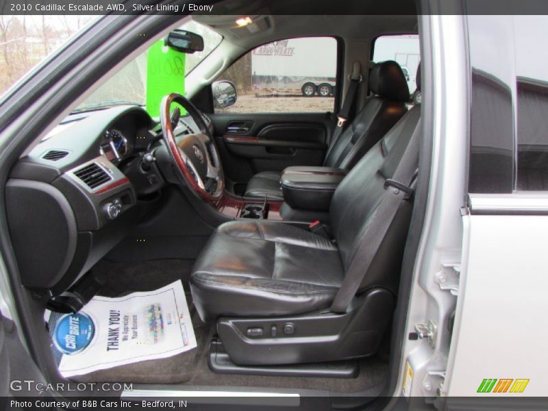 Silver Lining / Ebony 2010 Cadillac Escalade AWD