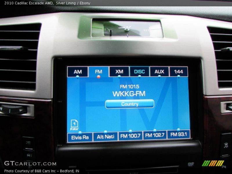 Silver Lining / Ebony 2010 Cadillac Escalade AWD