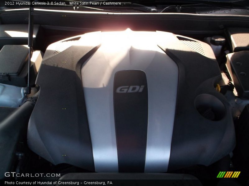 White Satin Pearl / Cashmere 2012 Hyundai Genesis 3.8 Sedan