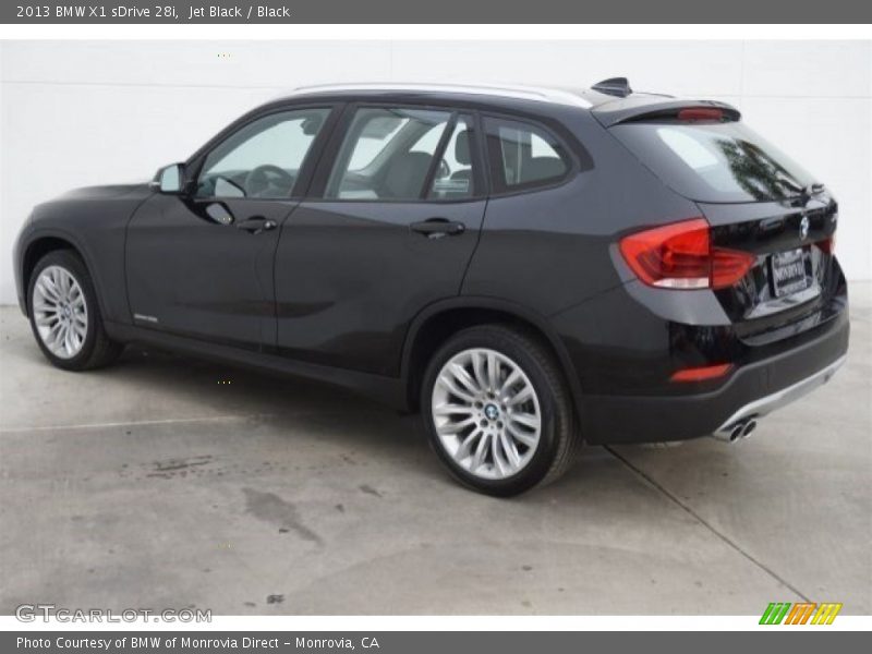 Jet Black / Black 2013 BMW X1 sDrive 28i